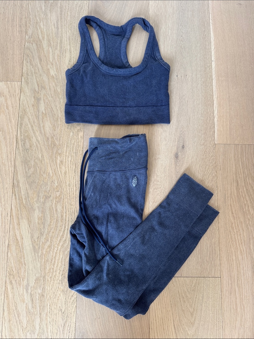 Free People 2 piece workout set